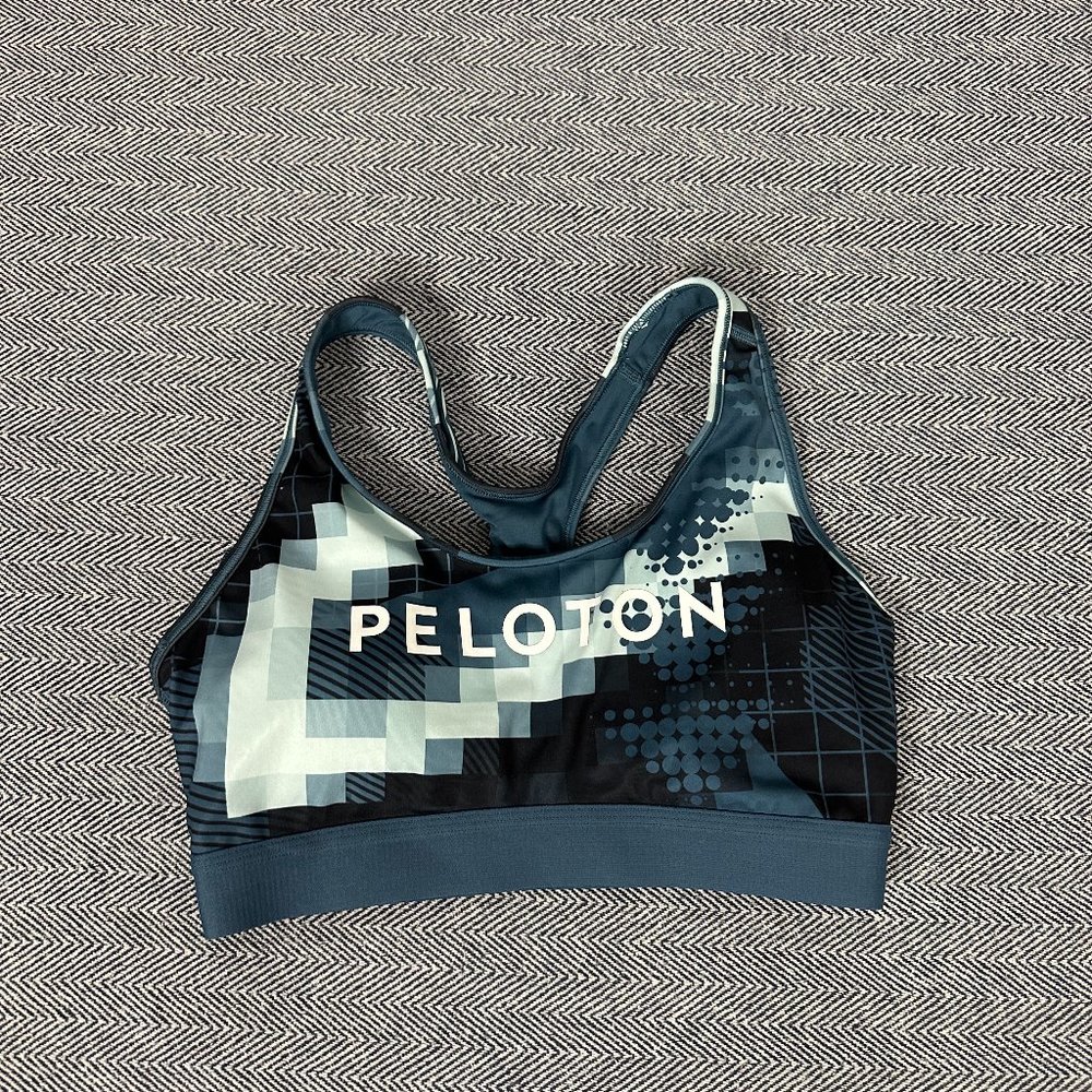 PELOTON - Adidas Colorblock Graphic Sports Bra